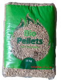 Pelety Premium Pellets 15 kg (dřevěné-světlé  6 mm)